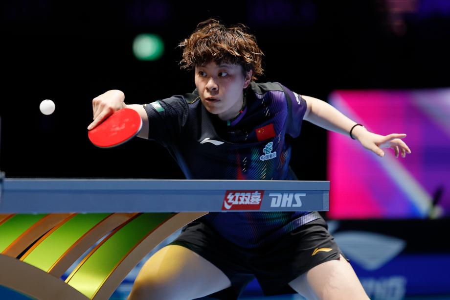 V体育官网-王艺迪0-4不敌莎宾·温特 无缘世界杯女单半决赛